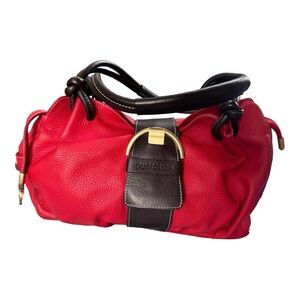 Punto tres Leather Handbag Purse Tote Spain
